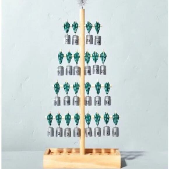 Hearth & Hand by Magnolia Advent Calendar Christmas Count Down– Holiday Decor - Picture 2 of 6